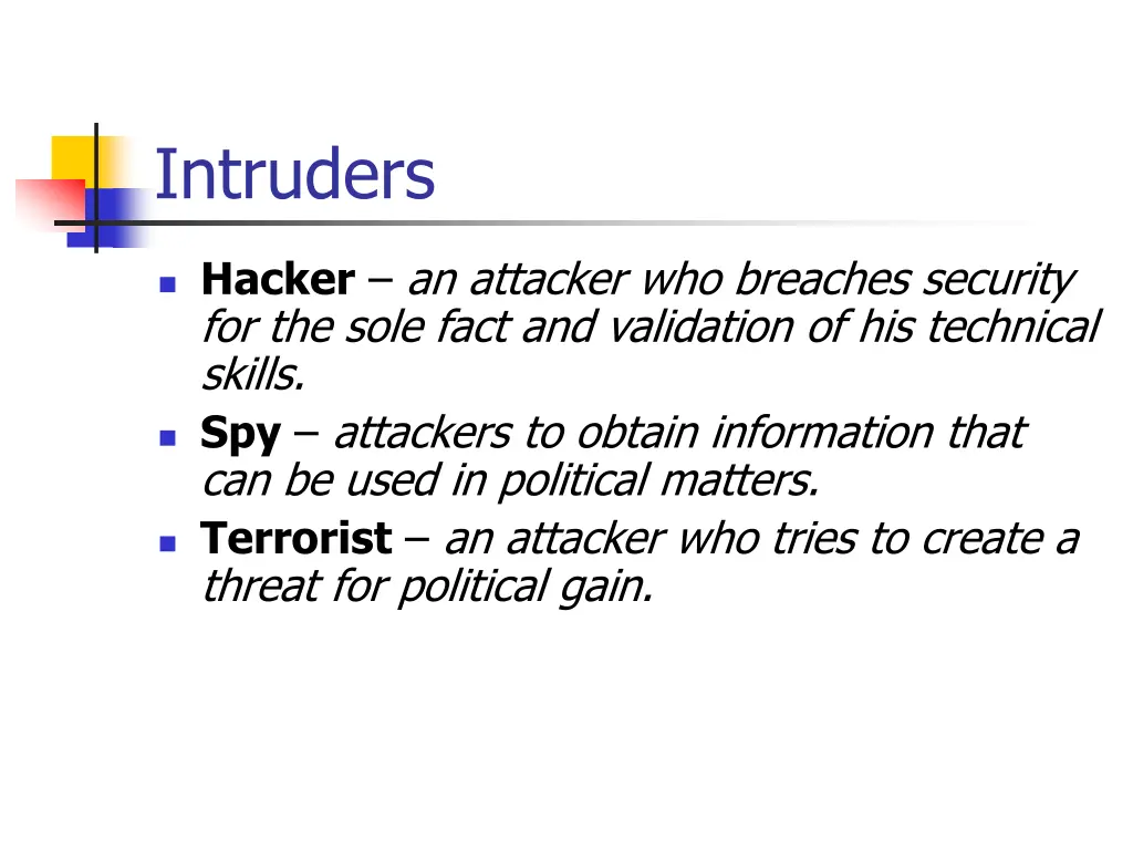 intruders