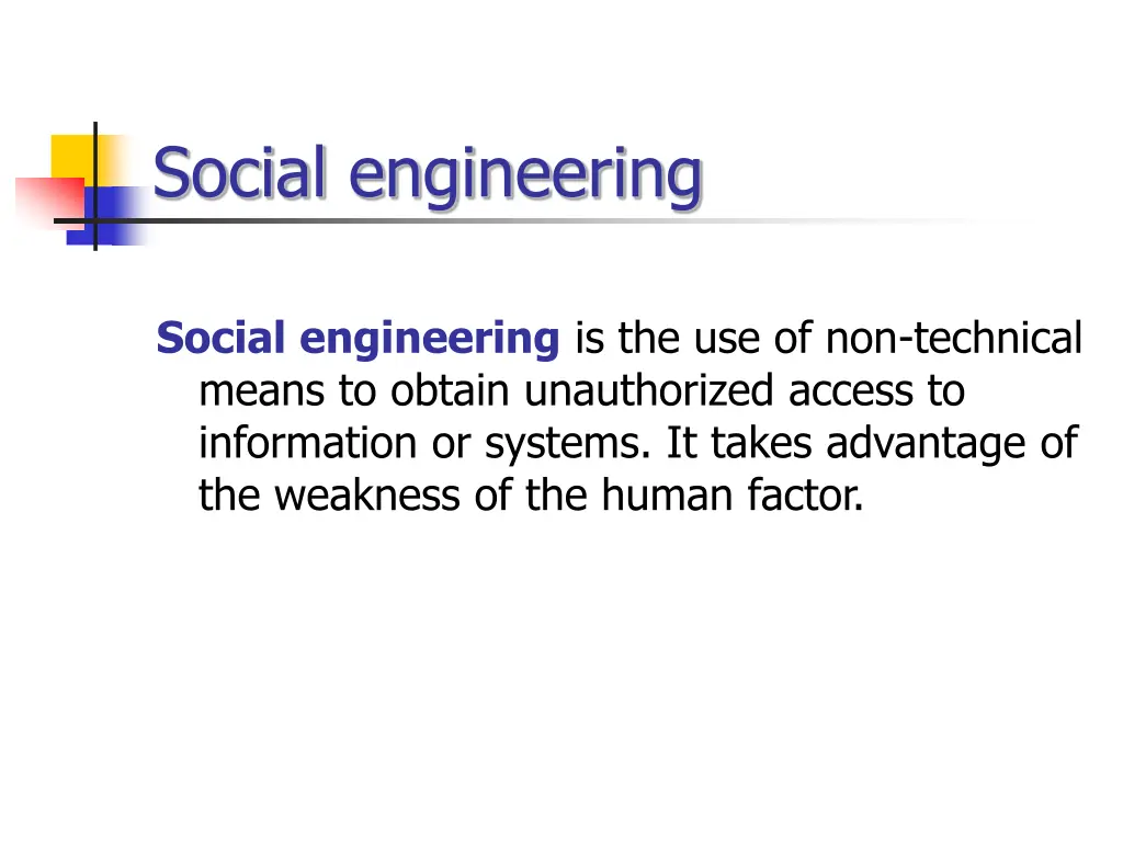social engineering