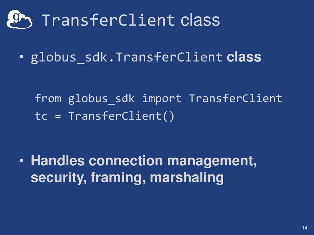 transferclient class