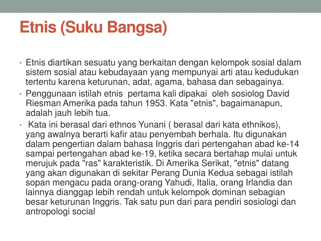 etnis suku bangsa