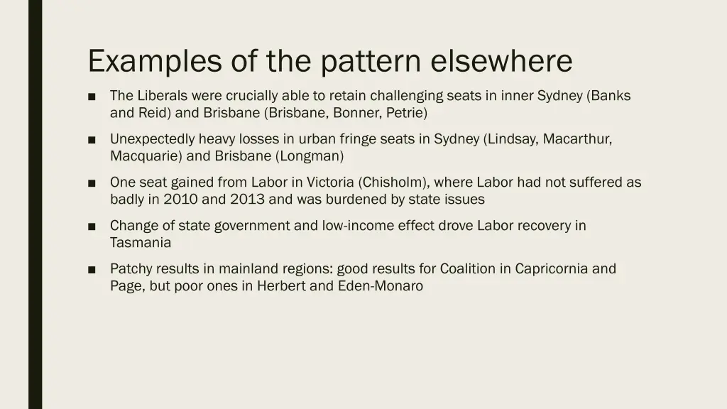 examples of the pattern elsewhere
