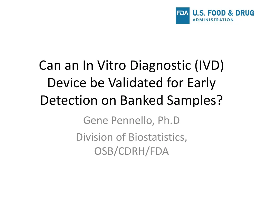 can an in vitro diagnostic ivd device