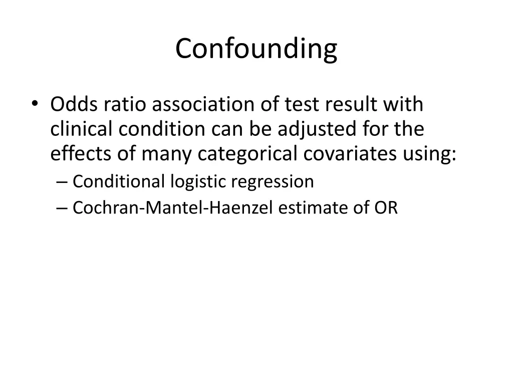 confounding