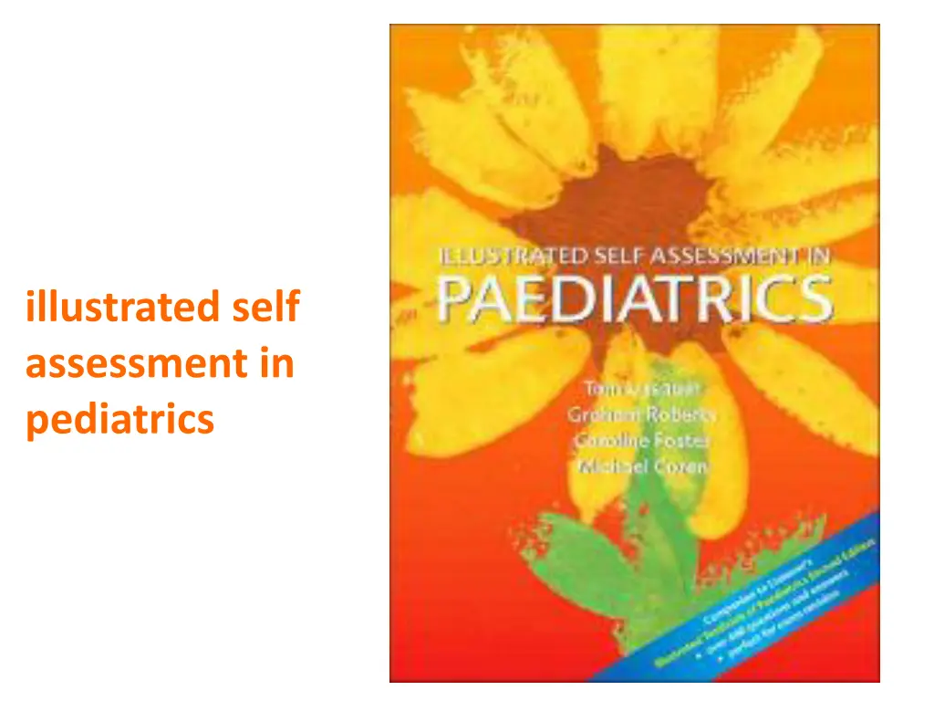 illustrated self assessment in pediatrics