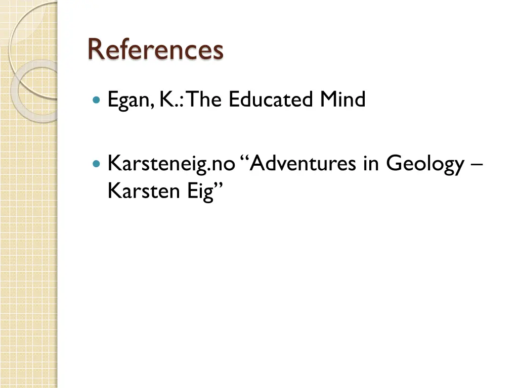 references