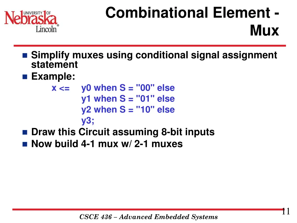 combinational element 2