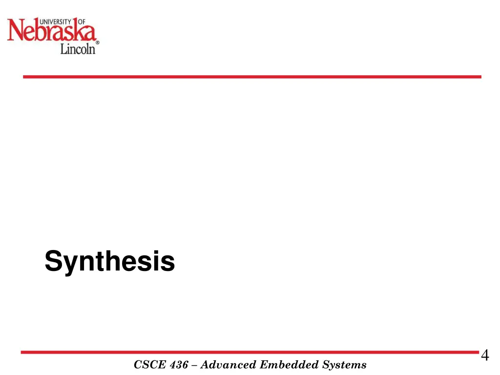 synthesis