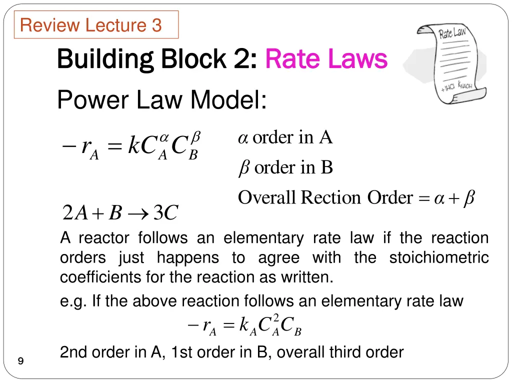review lecture 3