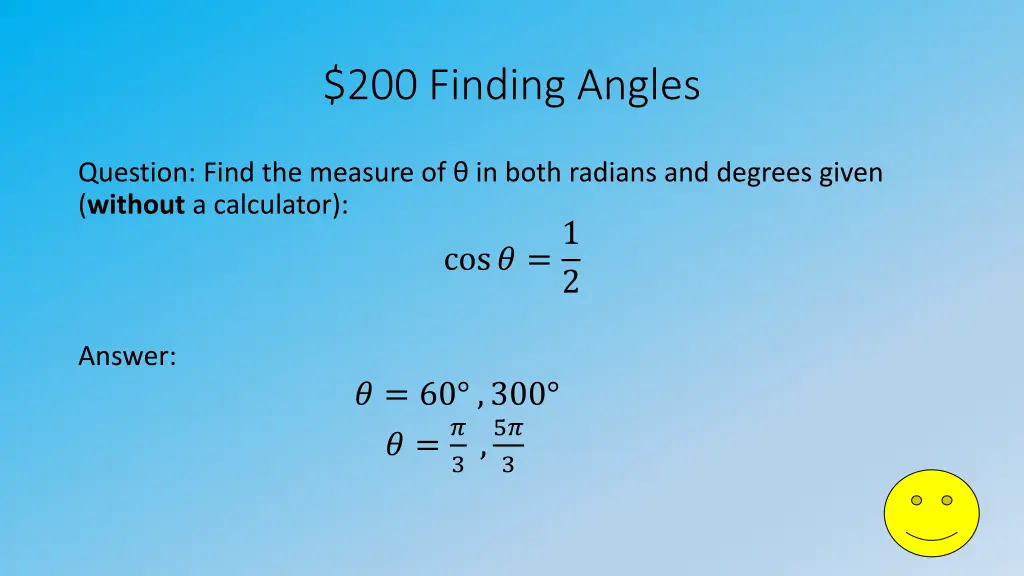 200 finding angles