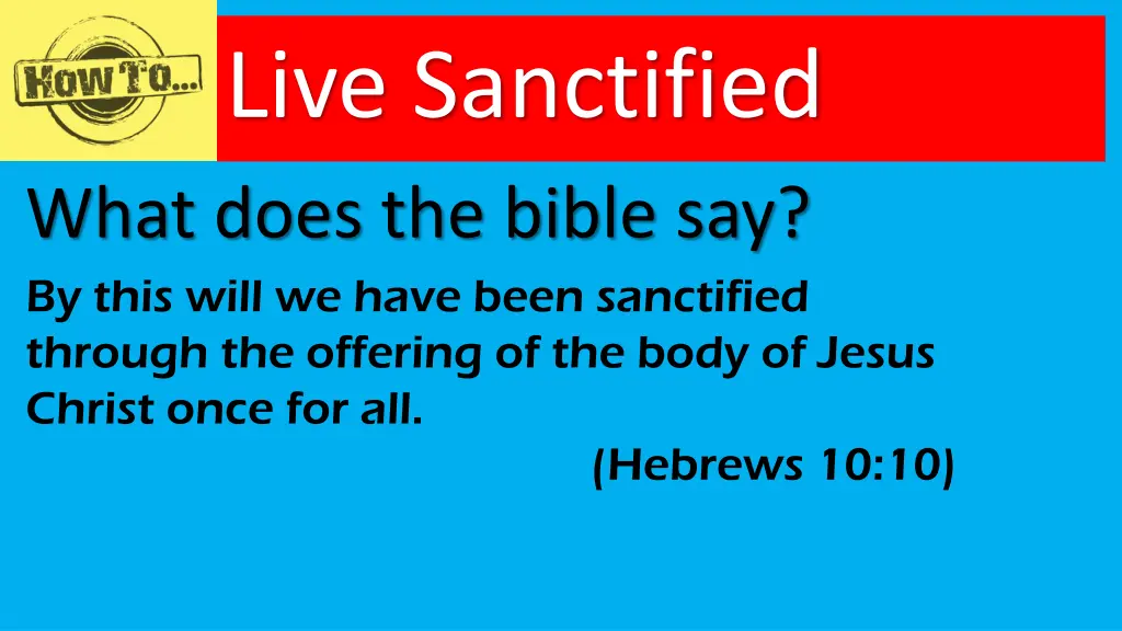 live sanctified 2