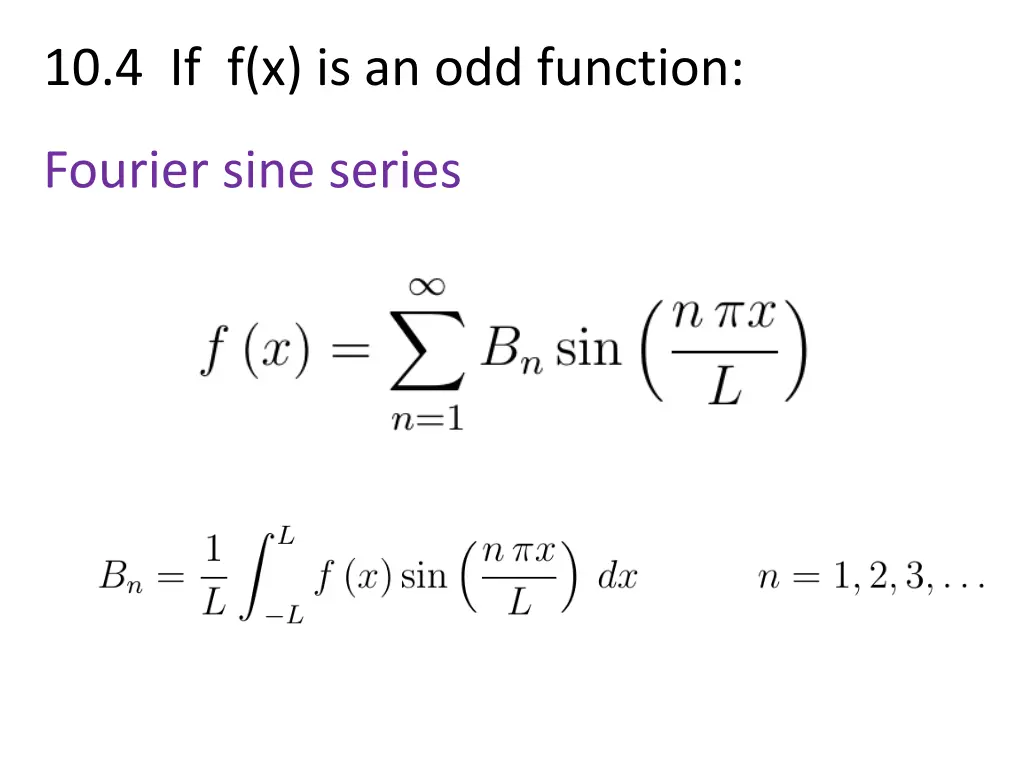 10 4 if f x is an odd function 1
