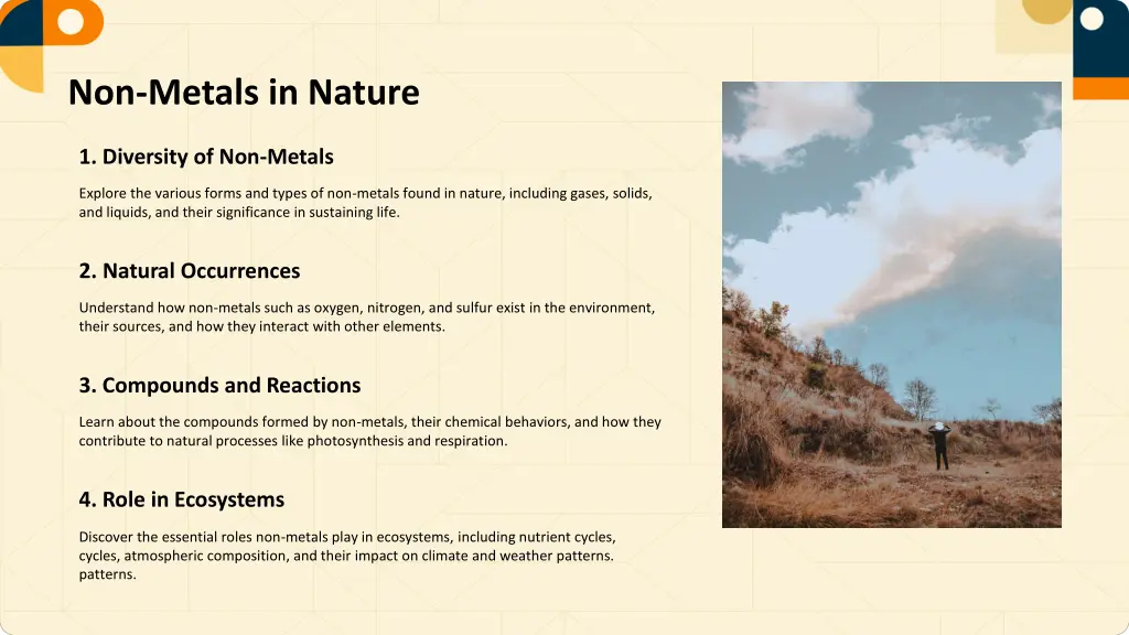 non metals in nature