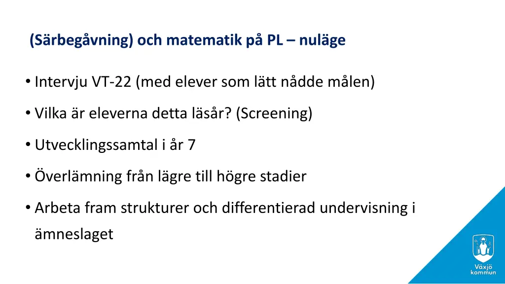 s rbeg vning och matematik p pl nul ge