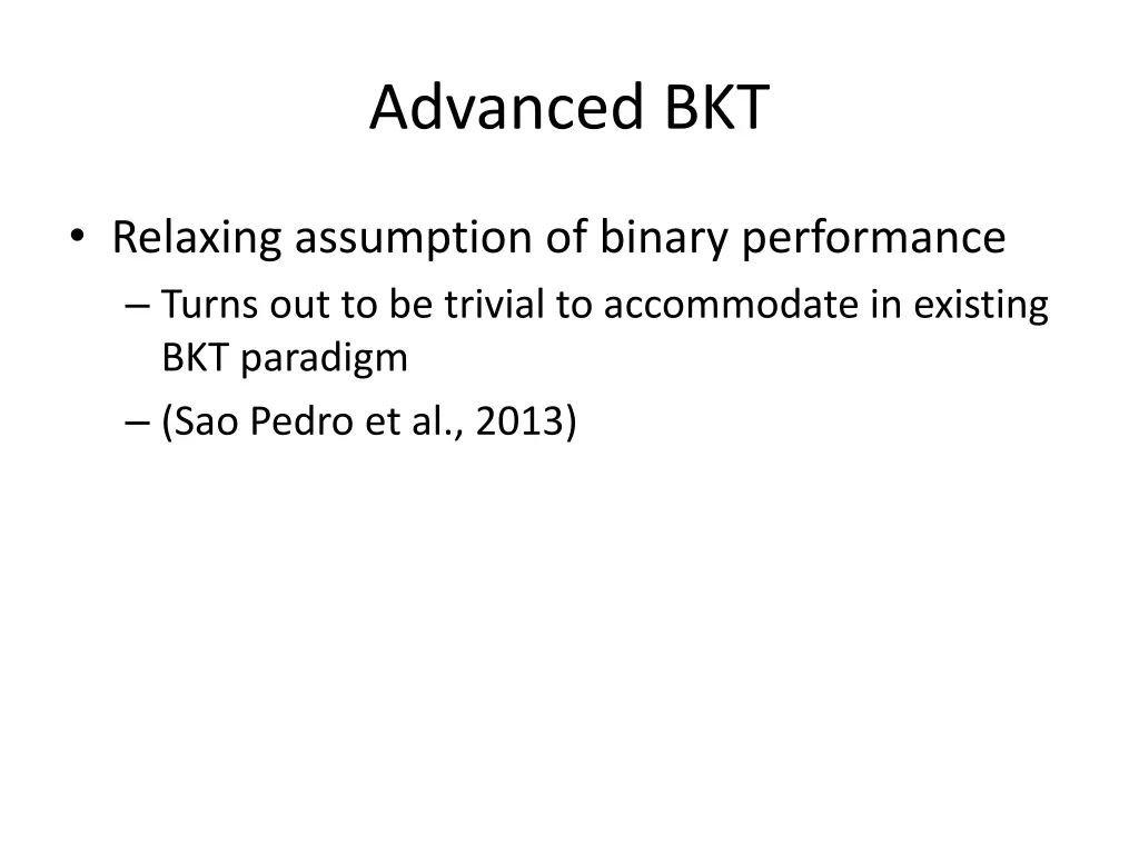 advanced bkt 5