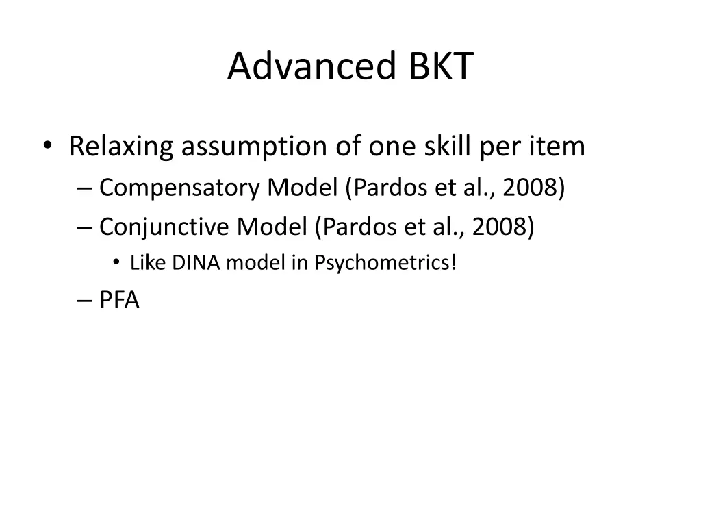 advanced bkt 7