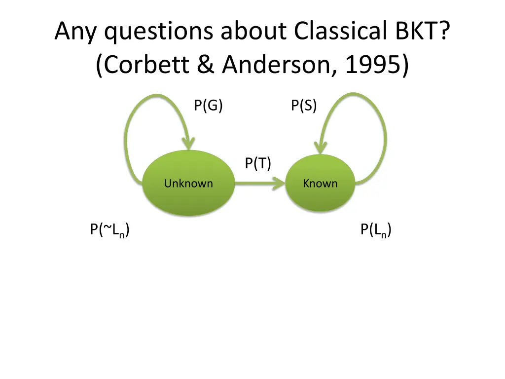 any questions about classical bkt corbett