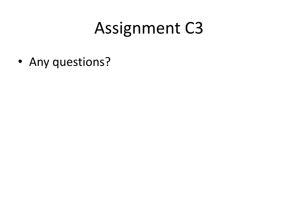assignment c3