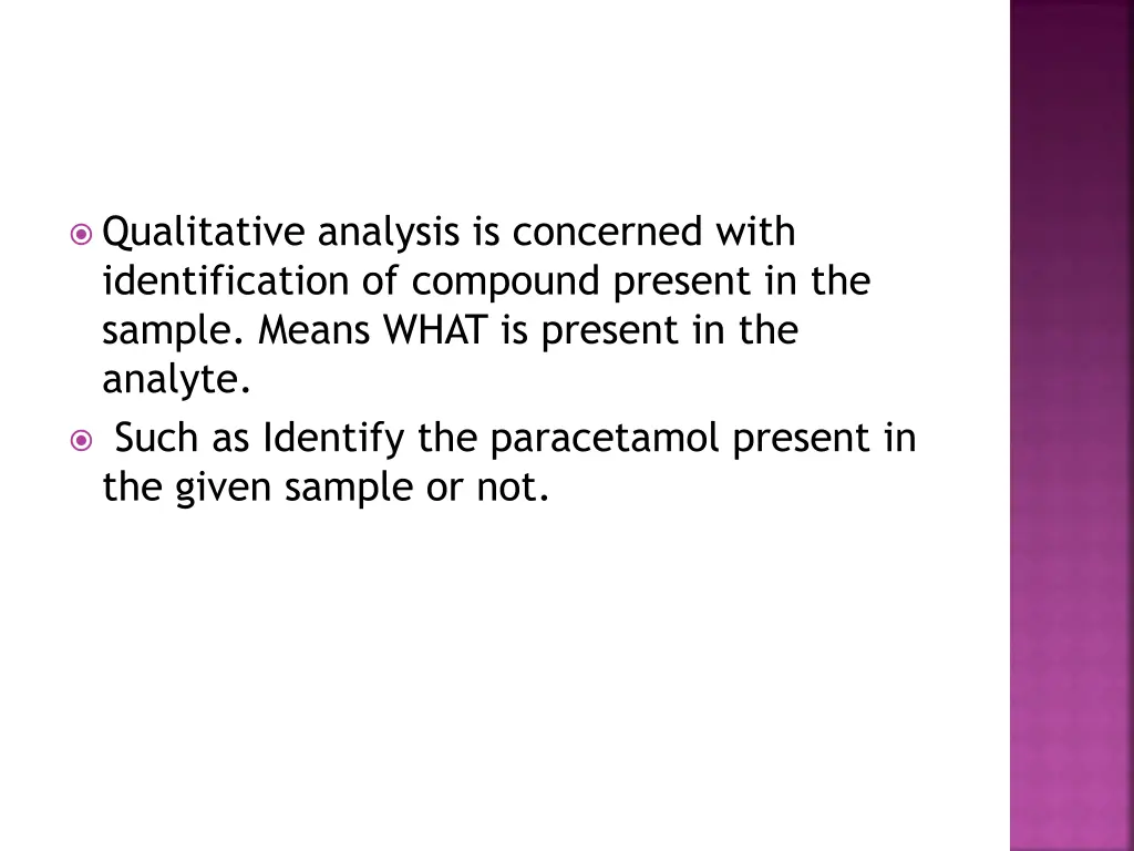 qualitative analysis is concerned with
