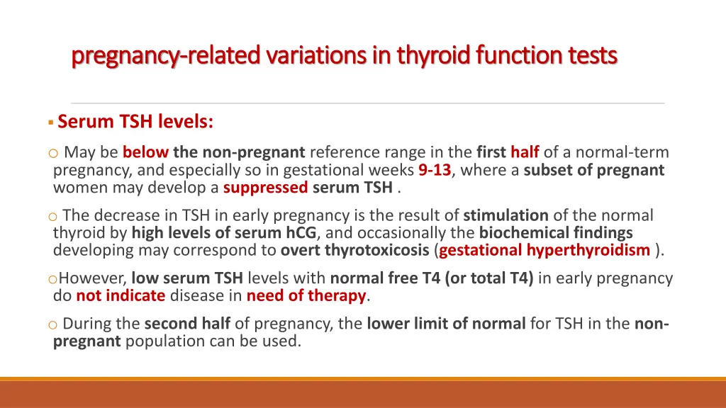 pregnancy pregnancy related variations in thyroid