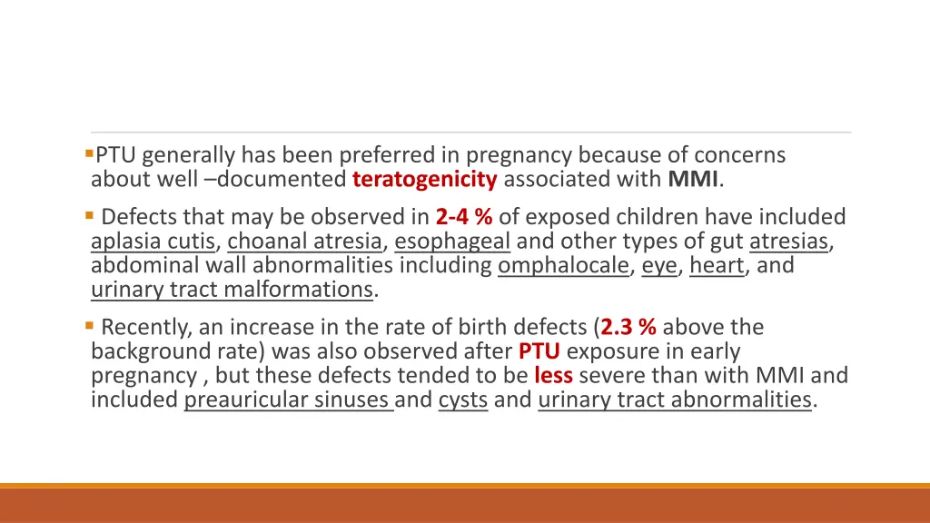 ptu generally has been preferred in pregnancy