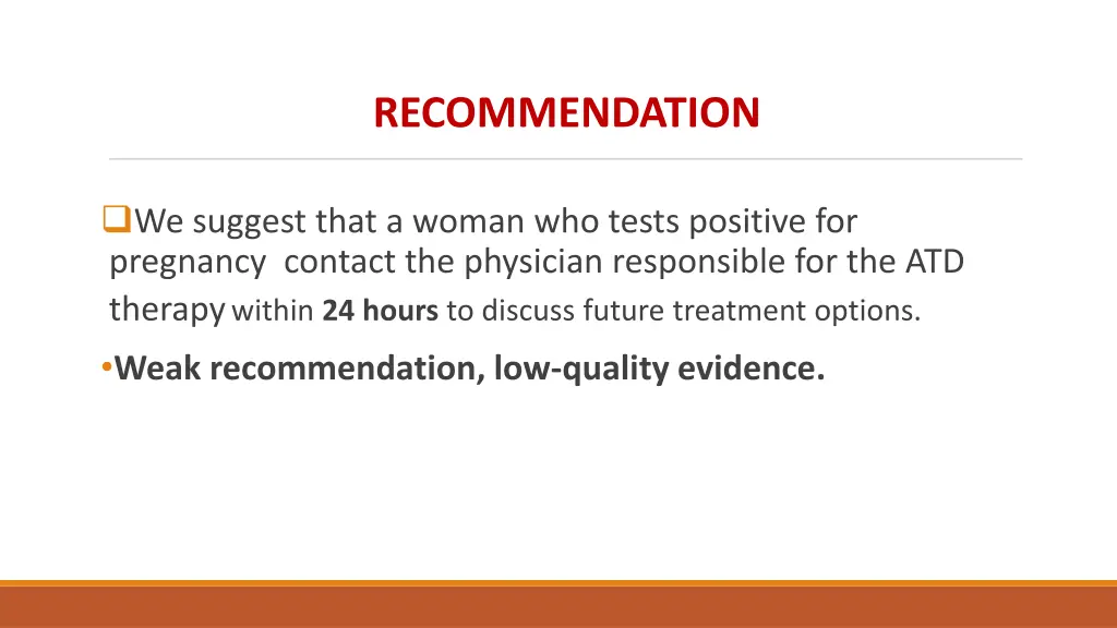 recommendation 12