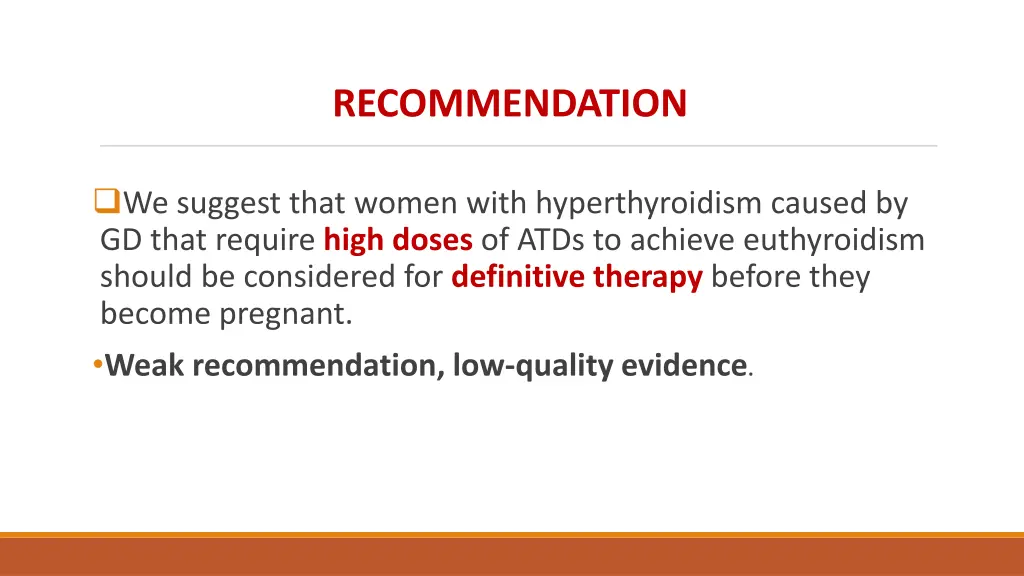 recommendation 9