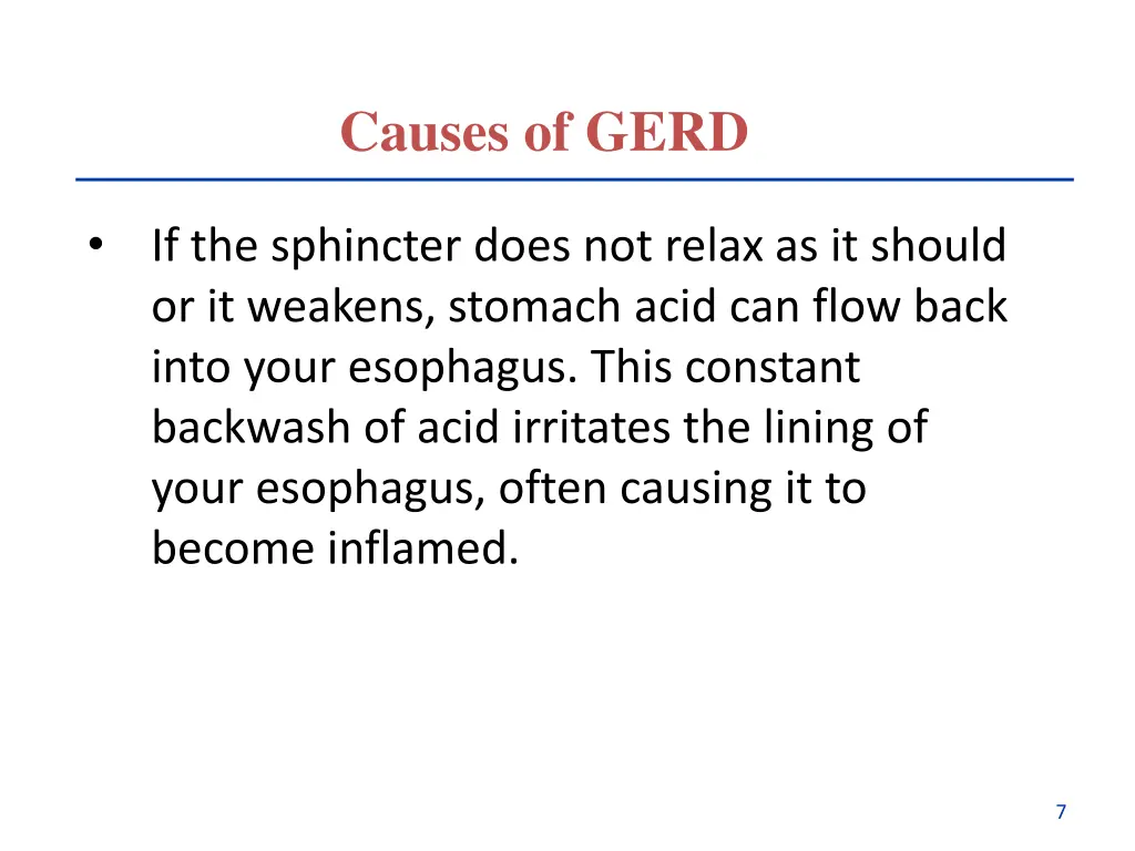 causes of gerd 1