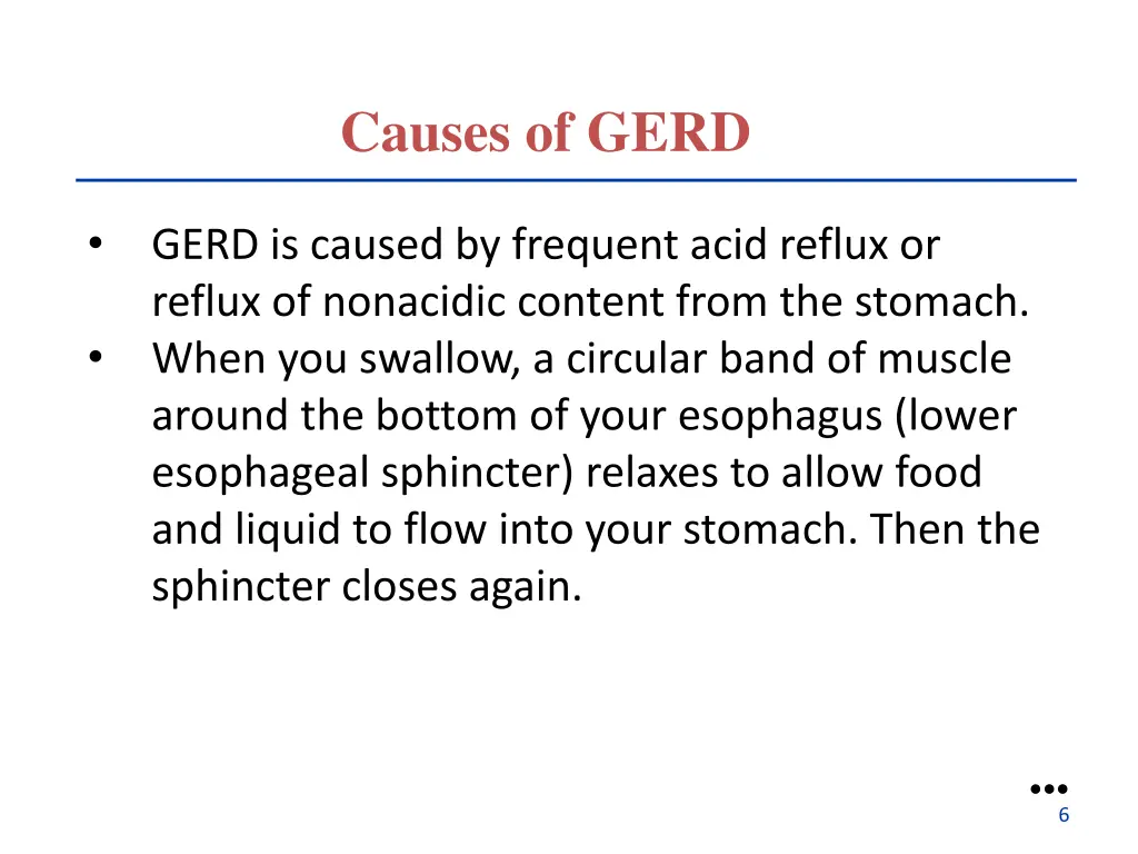 causes of gerd