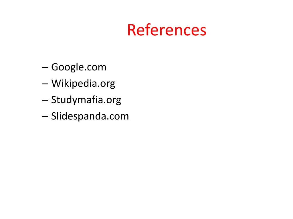 references
