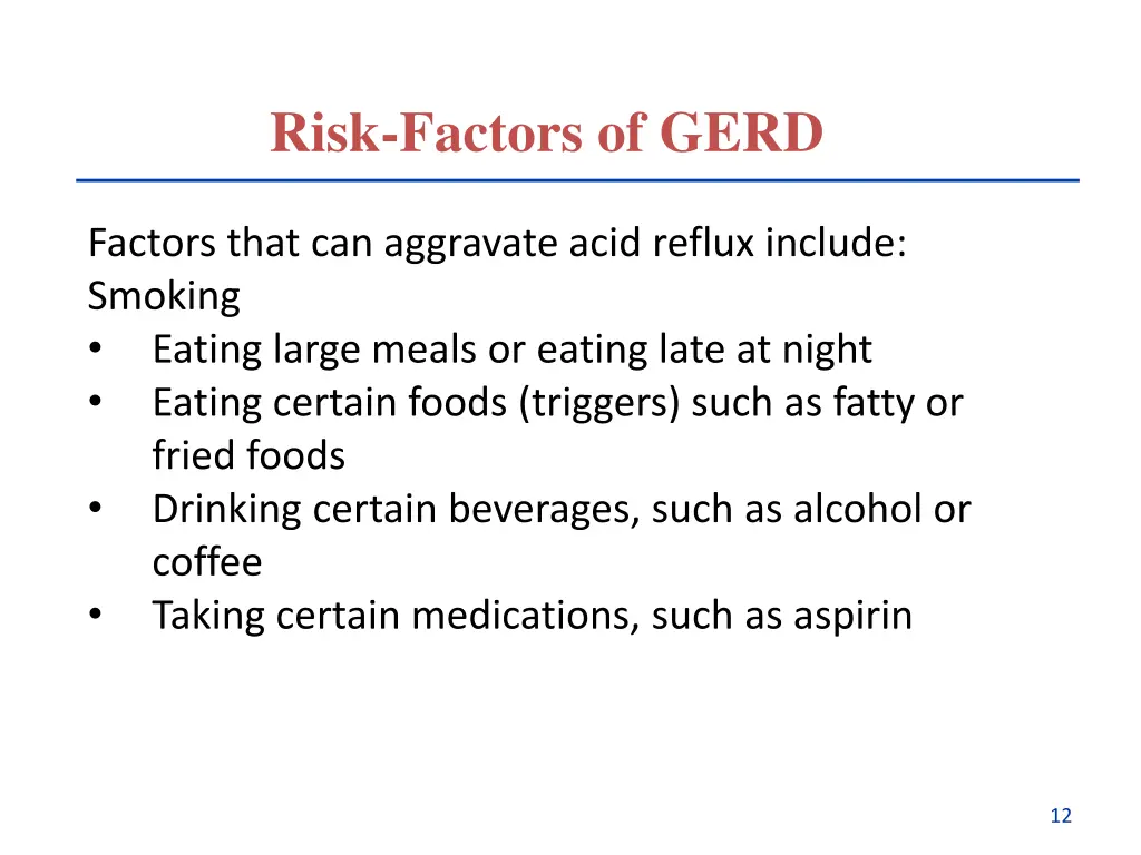 risk factors of gerd 1