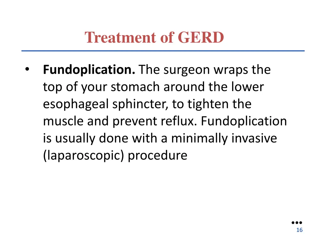 treatment of gerd 1