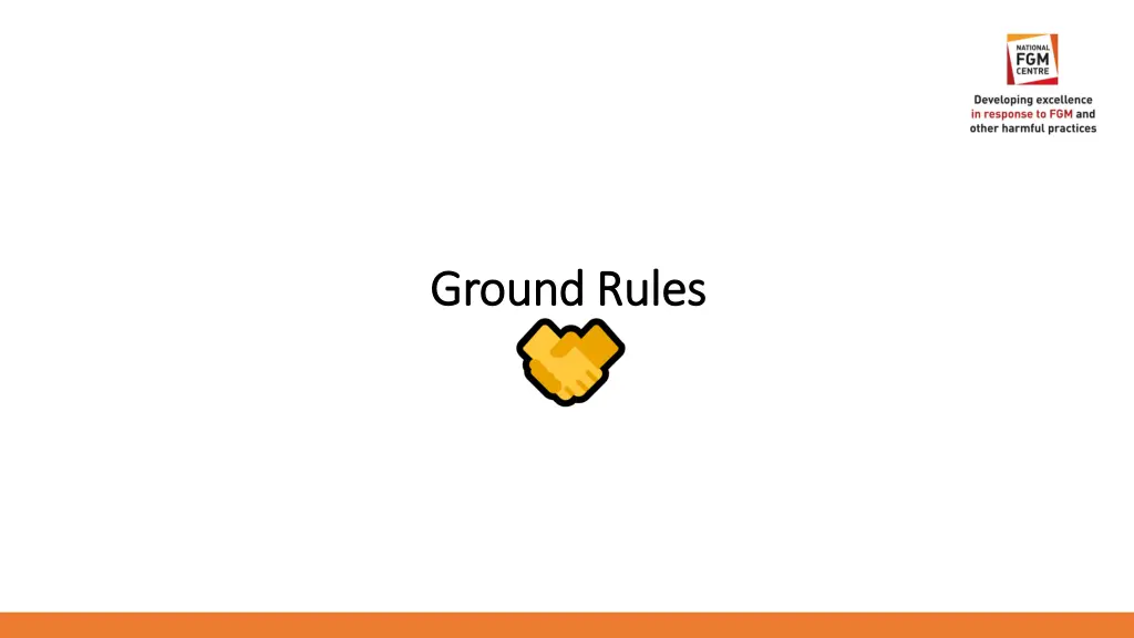 ground rules ground rules