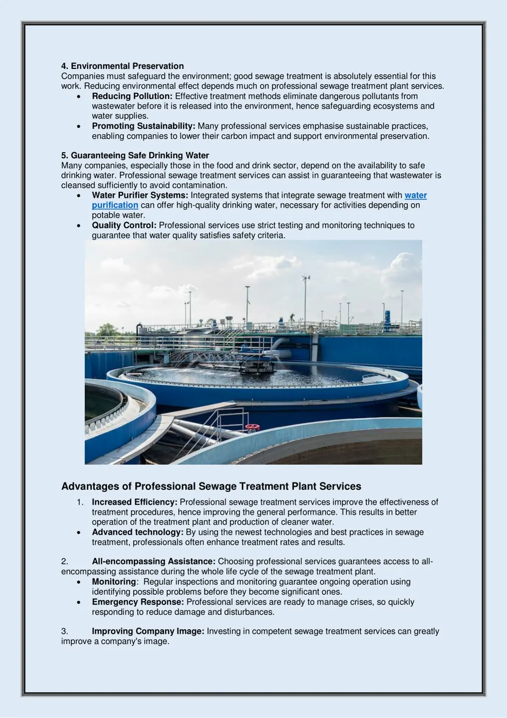 4 environmental preservation companies must