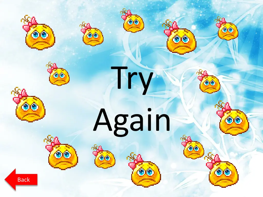 try again