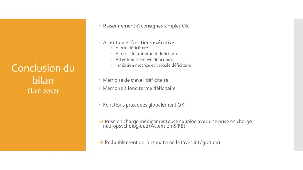 raisonnement consignes simples ok