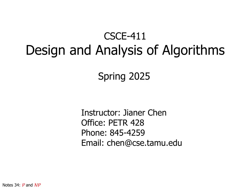 csce 411