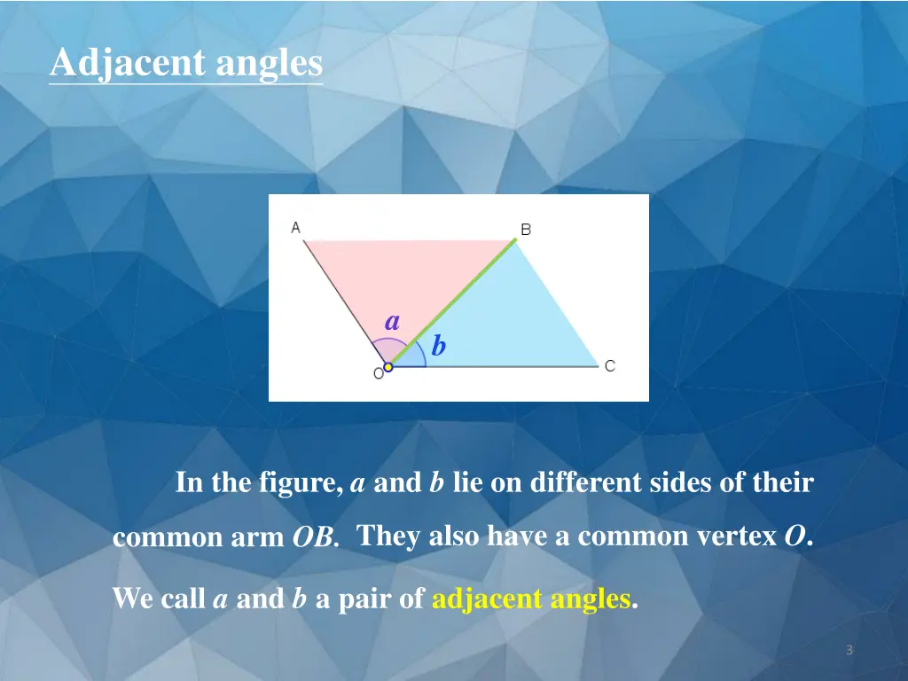 adjacent angles 1
