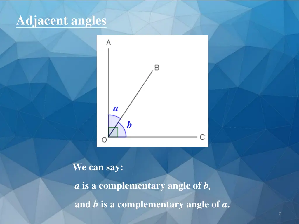adjacent angles 5