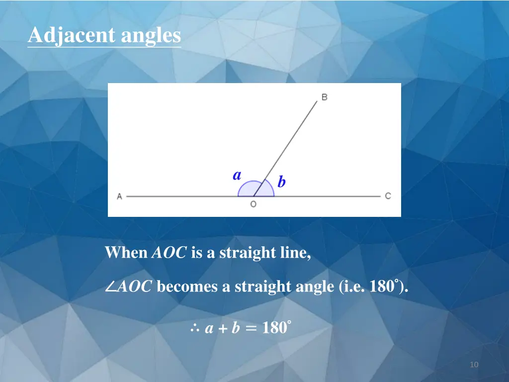 adjacent angles 8