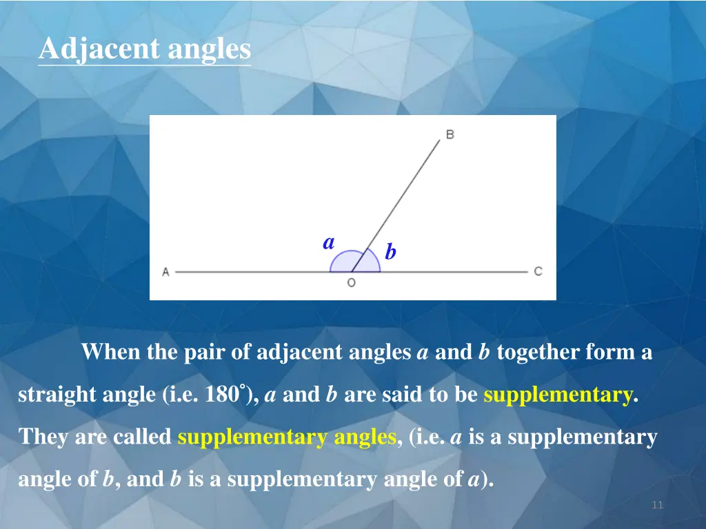 adjacent angles 9