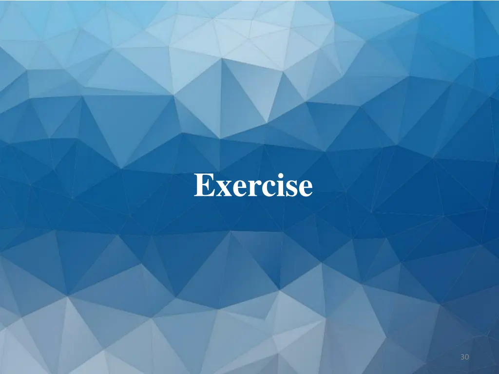 exercise
