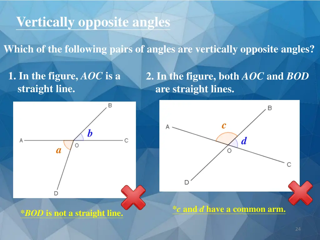 vertically opposite angles 2