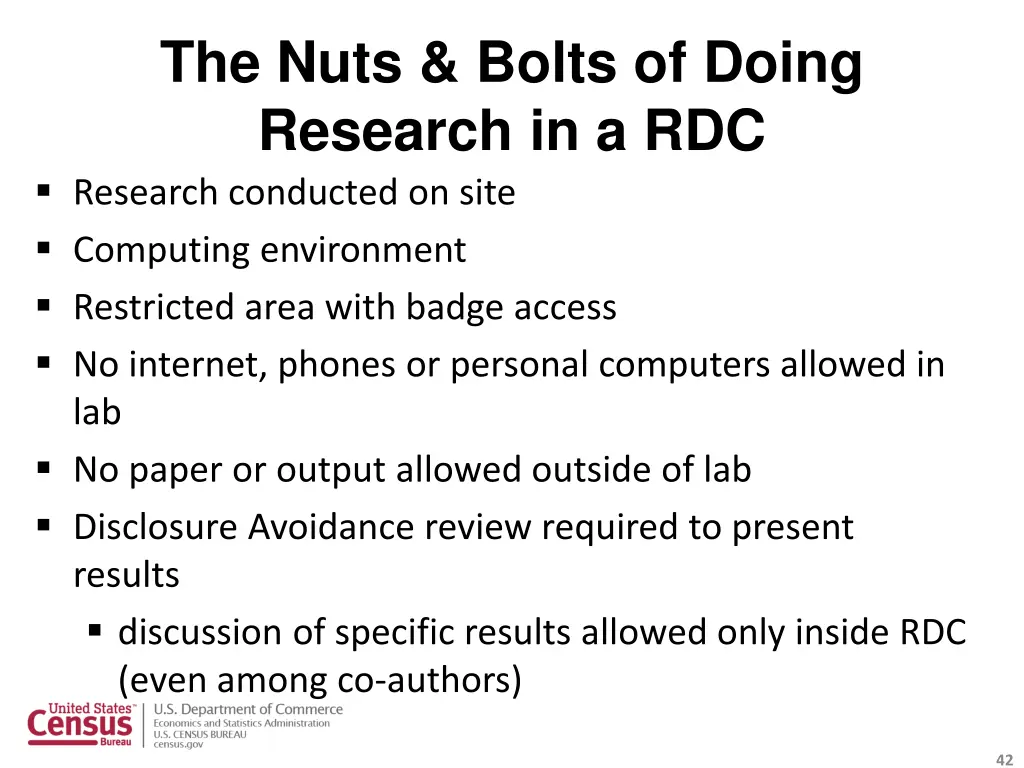 the nuts bolts of doing research