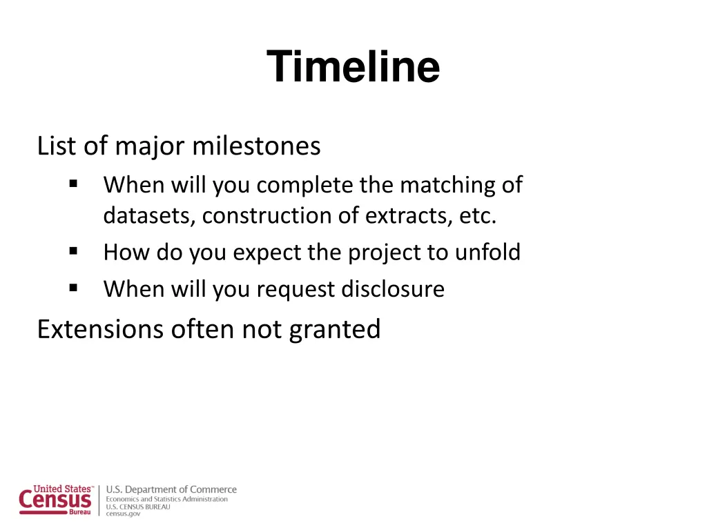 timeline