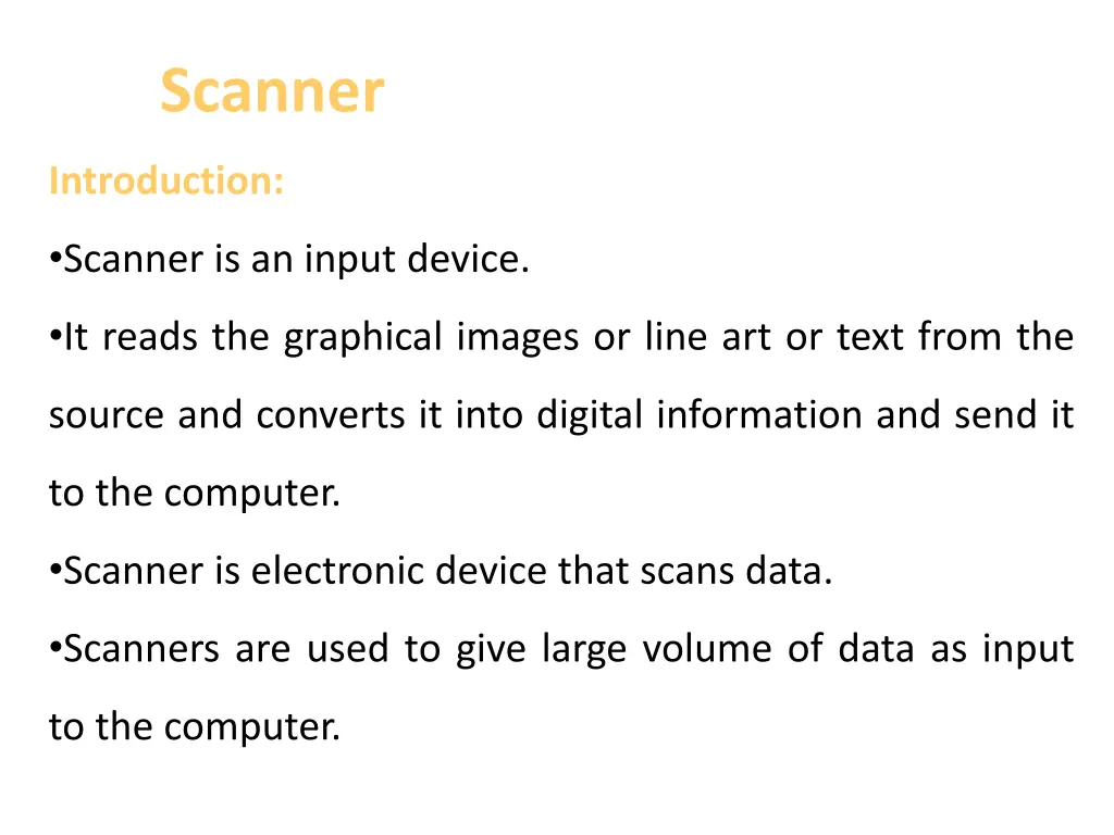 scanner