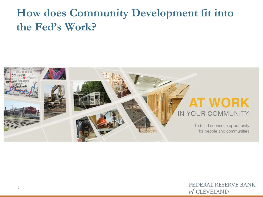 how does community development fit into