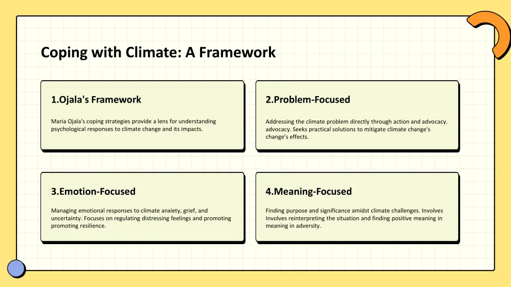coping with climate a framework