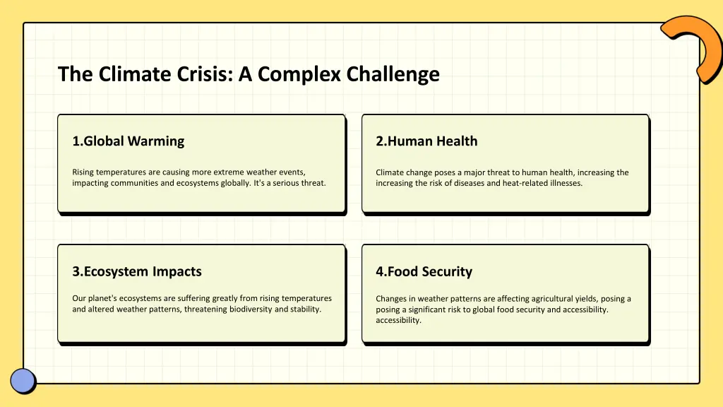 the climate crisis a complex challenge
