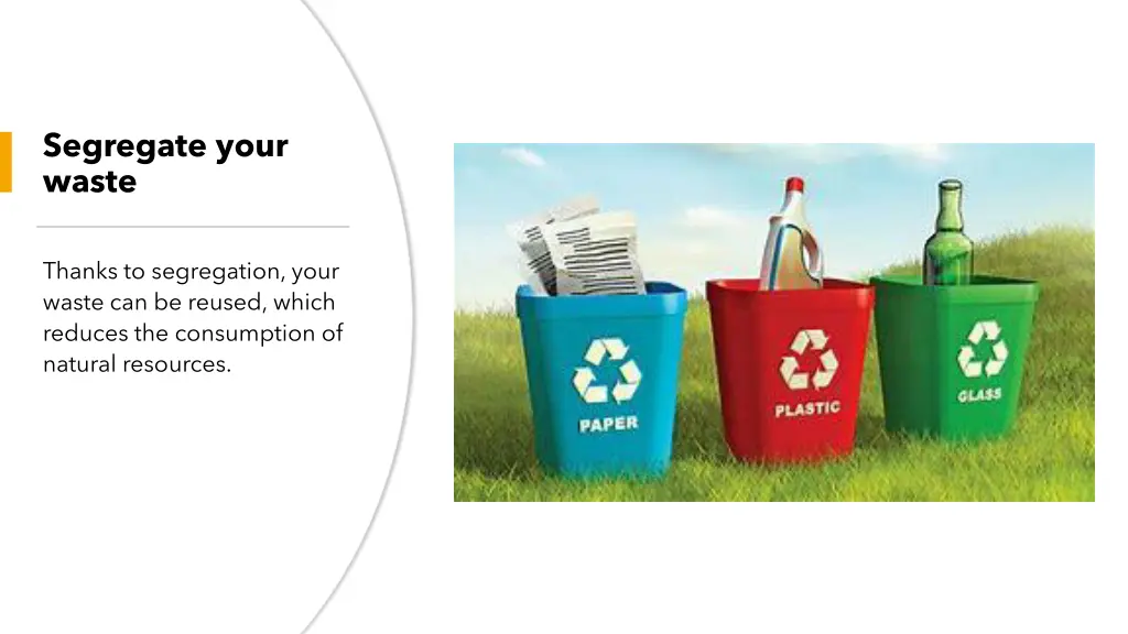 segregate your waste