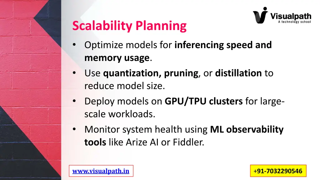 scalability planning optimize models